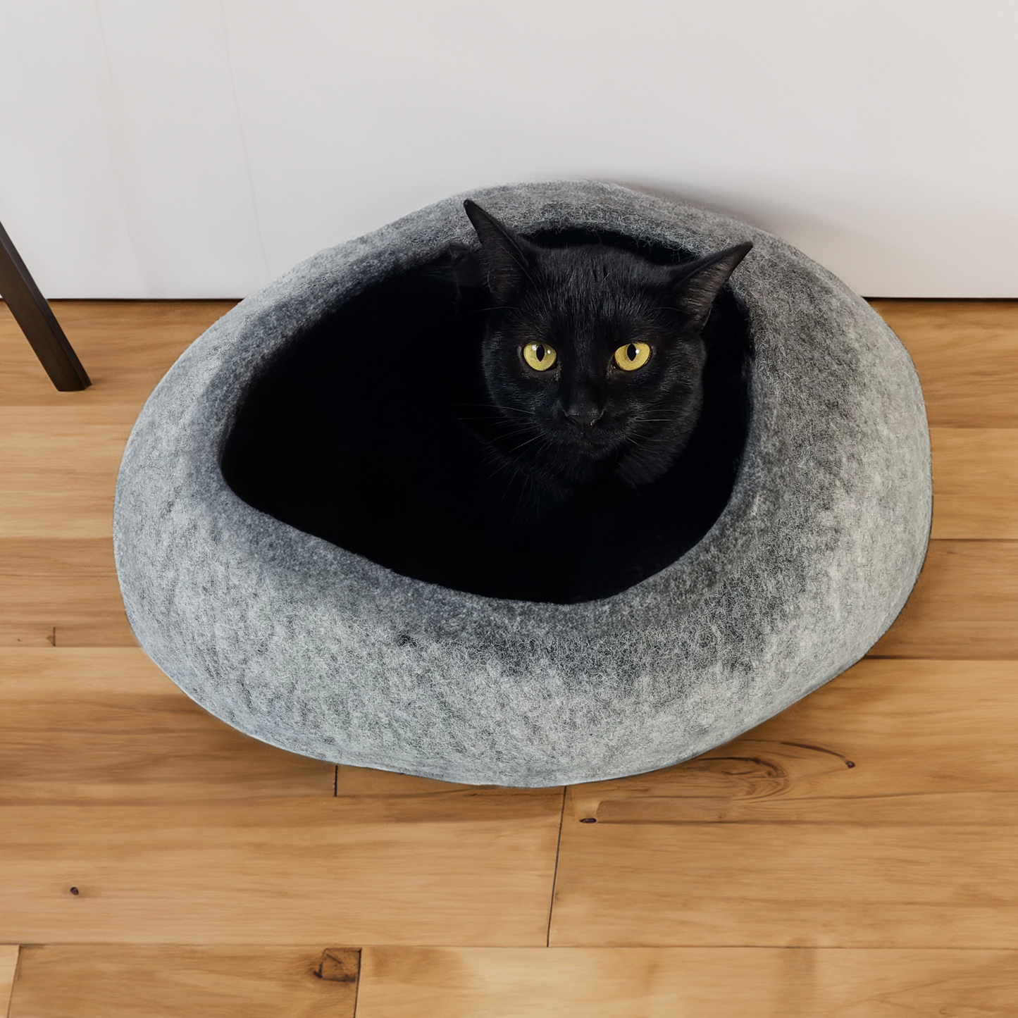 Organic Wool Cat Cave - Pet Bed